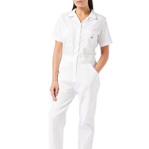 Dickies Women's White Jumpsuit